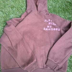 Edikted brown hoodie